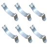 6Pcs Car Air Filter Clips, Metal Carbon Steel Air Cleaner Cover Clip Housing Box Lid Spring Clip Clamp Car Accessories for Most