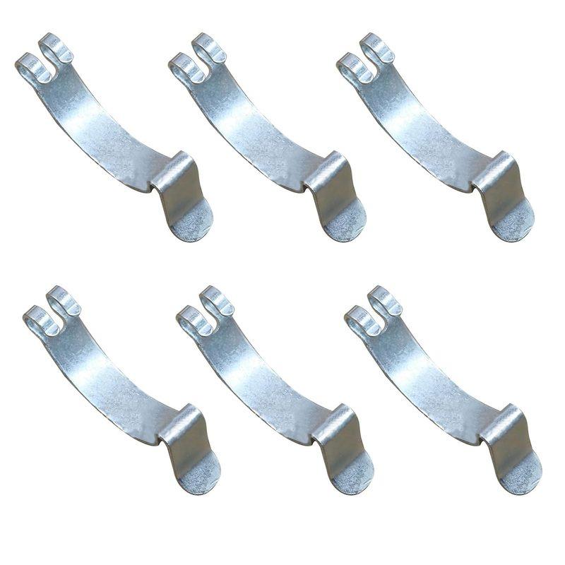 6Pcs Car Air Filter Clips, Metal Carbon Steel Air Cleaner Cover Clip Housing Box Lid Spring Clip Clamp Car Accessories for Most