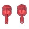 2PCS RC Joystick Aluminium Alloy Detachable Remote Control Thumb Rocker for Mini3 Pro Red