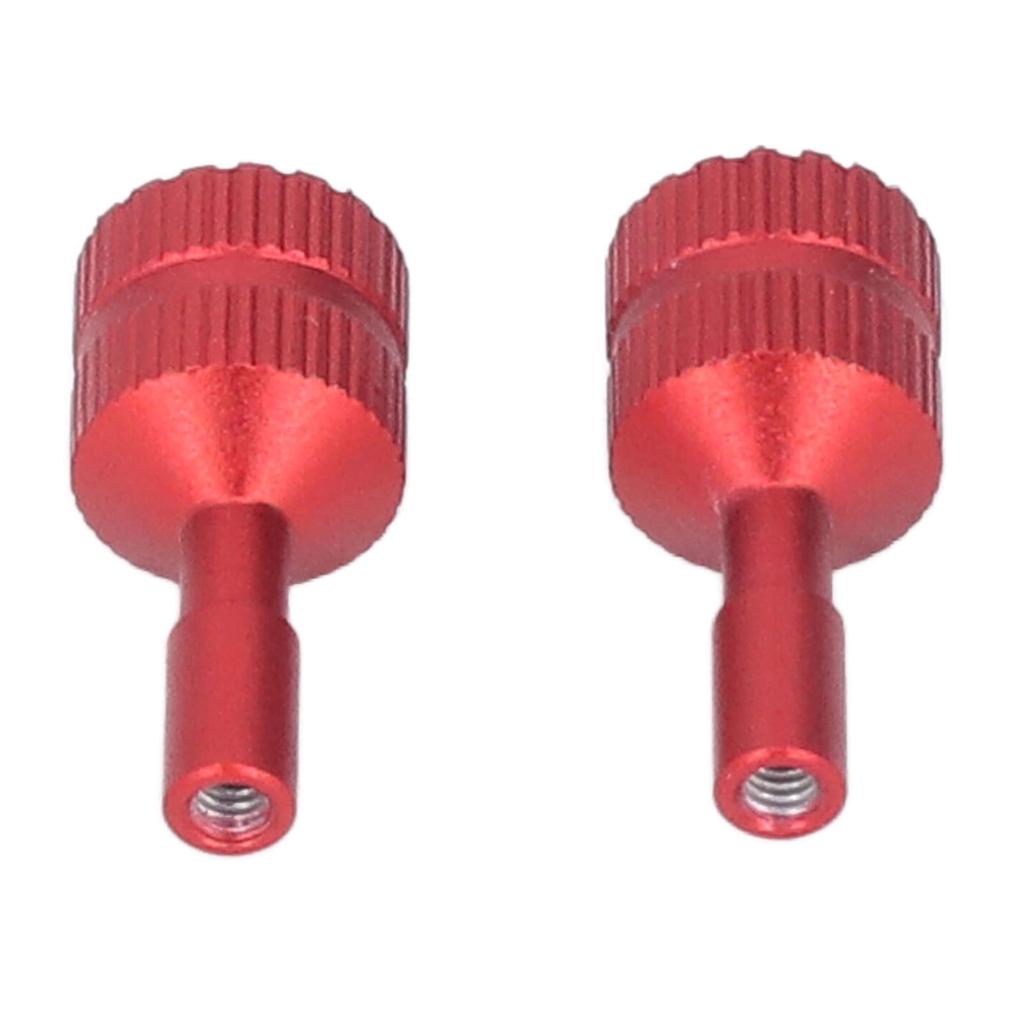 2PCS RC Joystick Aluminium Alloy Detachable Remote Control Thumb Rocker for Mini3 Pro Red