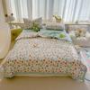 Ultra-Soft Summer Cooling Quilt - Lightweight, Breathable & Skin-Friendly with Embossed Floral Print Design for All Seasons - Perfect for Bedroom