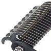Pet Grooming Rake, Double Sided Cat Undercoat Rake Dematting Comb, Gentle Detangling Tool, Deshedding Brush for Dogs Cats Medium Long Coats