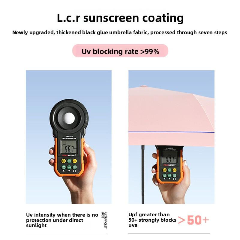New Mini 30% Off Sun Umbrella, Sunshade Umbrella, Women's UV Protective Umbrella Portable Rain and Rain Umbrella