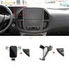 1 Set Material ABS Suport Special pentru Telefon Auto Suport Fix Stand Legătură Gravitațională Mobilă Pentru 2016-2020 Mercedes-Benz Vito W447