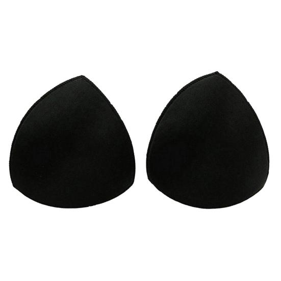 

1 пара женских накладок на грудь, устойчивых к поту, противоскользящих, невидимых, тонких, дышащих, утолщенных, поддерживающих грудь, липких накладок, накладок на соски, бюстгальтер без бретелек M чёрный