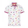 Lazy Jacks Girls Polka Dot Polo Shirt