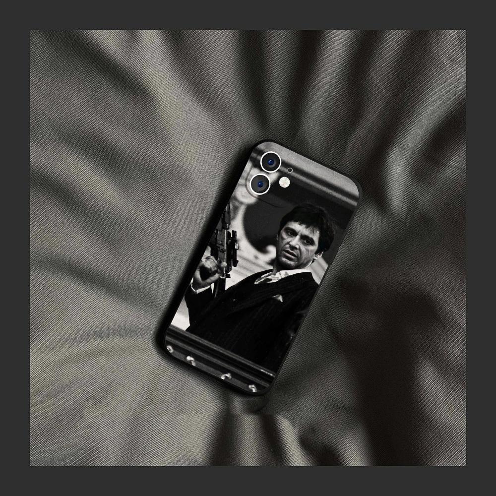 T-Tony M-Montana S-Scarface Phone Case For iPhone 17 16 15 11 12 14 13 Pro Max Mini X XR 7 8 Plus SE4 17E Shockproof Soft Cover