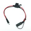 SAE Socket Port Waterproof To DC5.5X2.1 5521 Quick Connect Solar Panel Mount 16AWG SAE Cable for Solar Generator Battery Charger