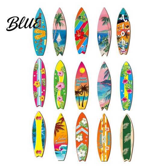 Coastal Home Decoration Decor Sign Wall Wooden Art Hawaiian Surfboard Tropical Beach Summer Aloha Theme Hanging Plaque Sign for