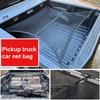 NEW Trunk Cargo Net Flexible Polyester Trunk Net Hook Fixed Universal Car Interior Accessories Multifunctional Roof Storage