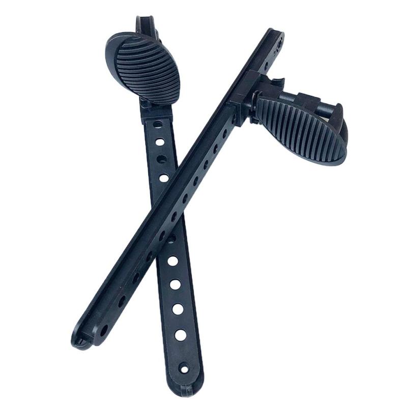 Kayak Foot Pegs Adjustable Foot Brace with Trigger Lock Kayak Accessories for Kayak Parts and Canoe