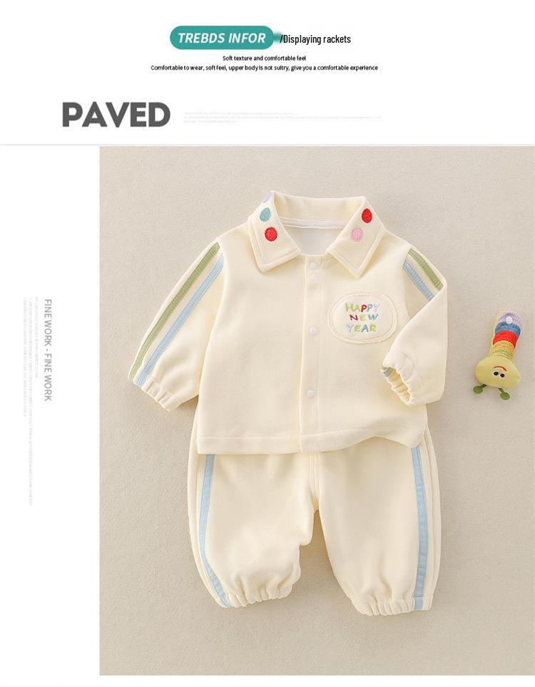 Super Cute Long Sleeve Insect Romper - Spring & Autumn Set for Infants & Toddlers, Boys & Girls