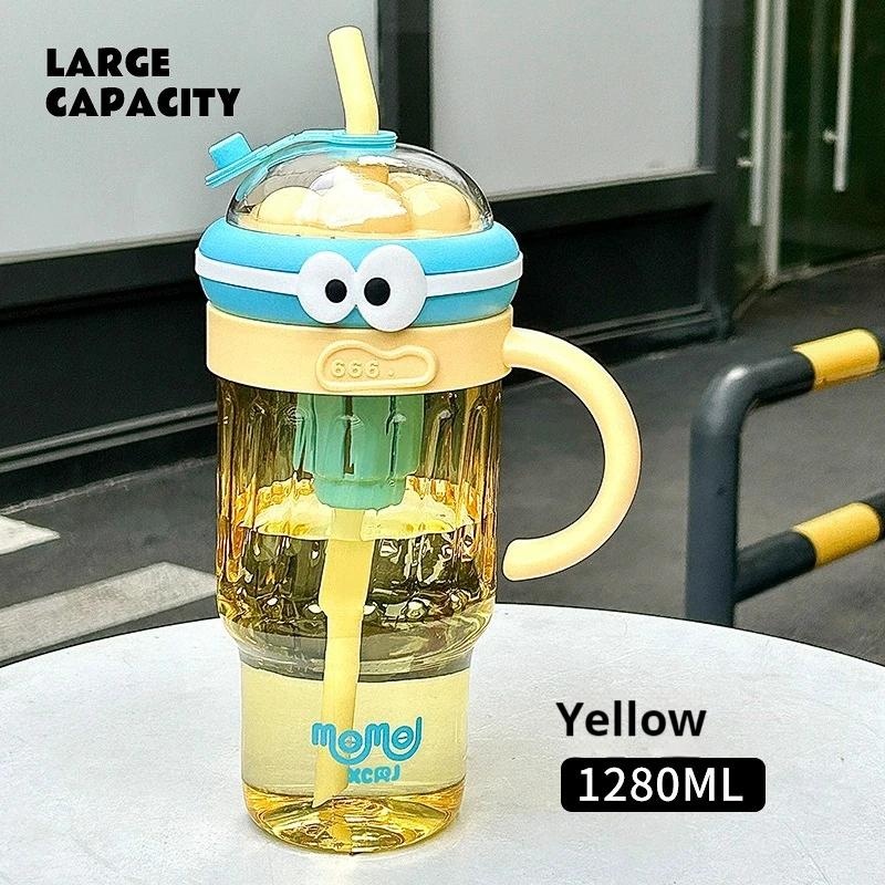 Bingba High Value Straw Fruit Camellia Teacup with Portable Handle Large Capacity Kettle Muse Festival Gift Internet Celebrity