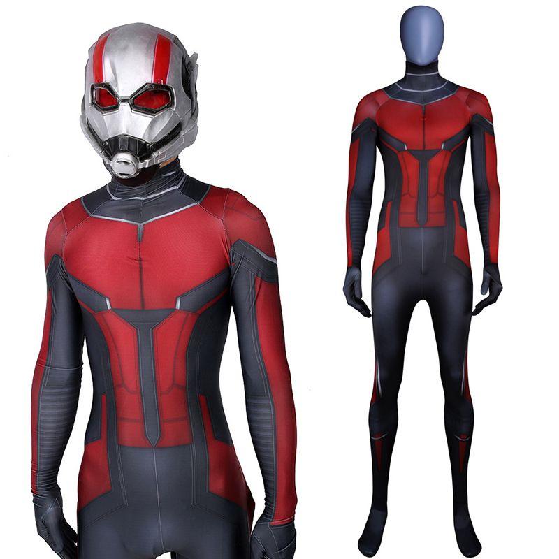 Scott Antman Tights Adult Kids Halloween Cosplay Costumes Zentai Suit 3d Print