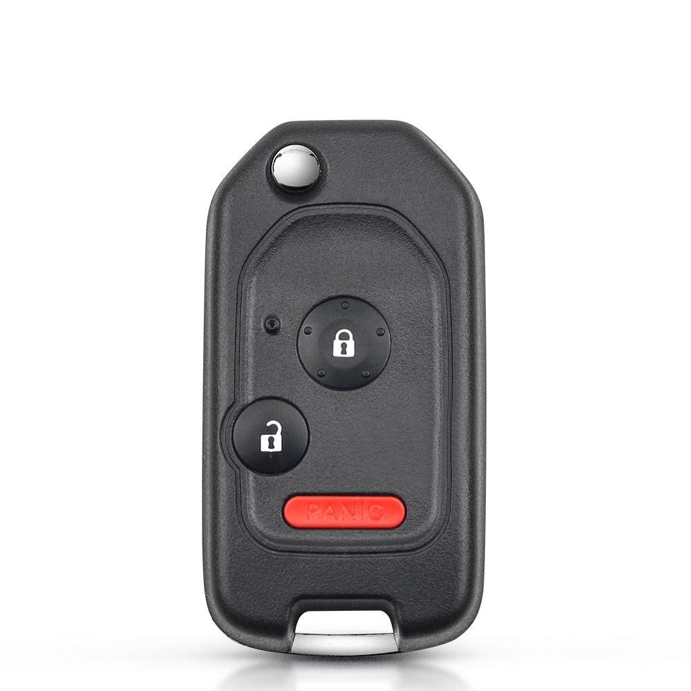 Modified Remote 2/3/4 Button Flip Car Key Shell Case For Honda Accord Civic CRV Pilot 2007 2008 2009 2010 2011 2012 2013