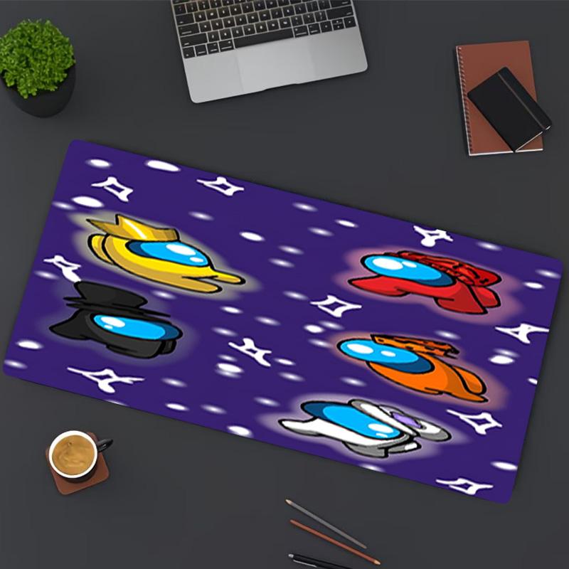 Among Us Print Mouse Pad, for Keyboard Pad Laptop PC Mat for Office Home Use, Desk Decor, Perfect Birthday Gift for Gamers