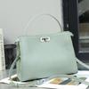 Genuine Leather Women's Large Capacity Tote - First Layer Cowhide Crossbody for Business and Commuting