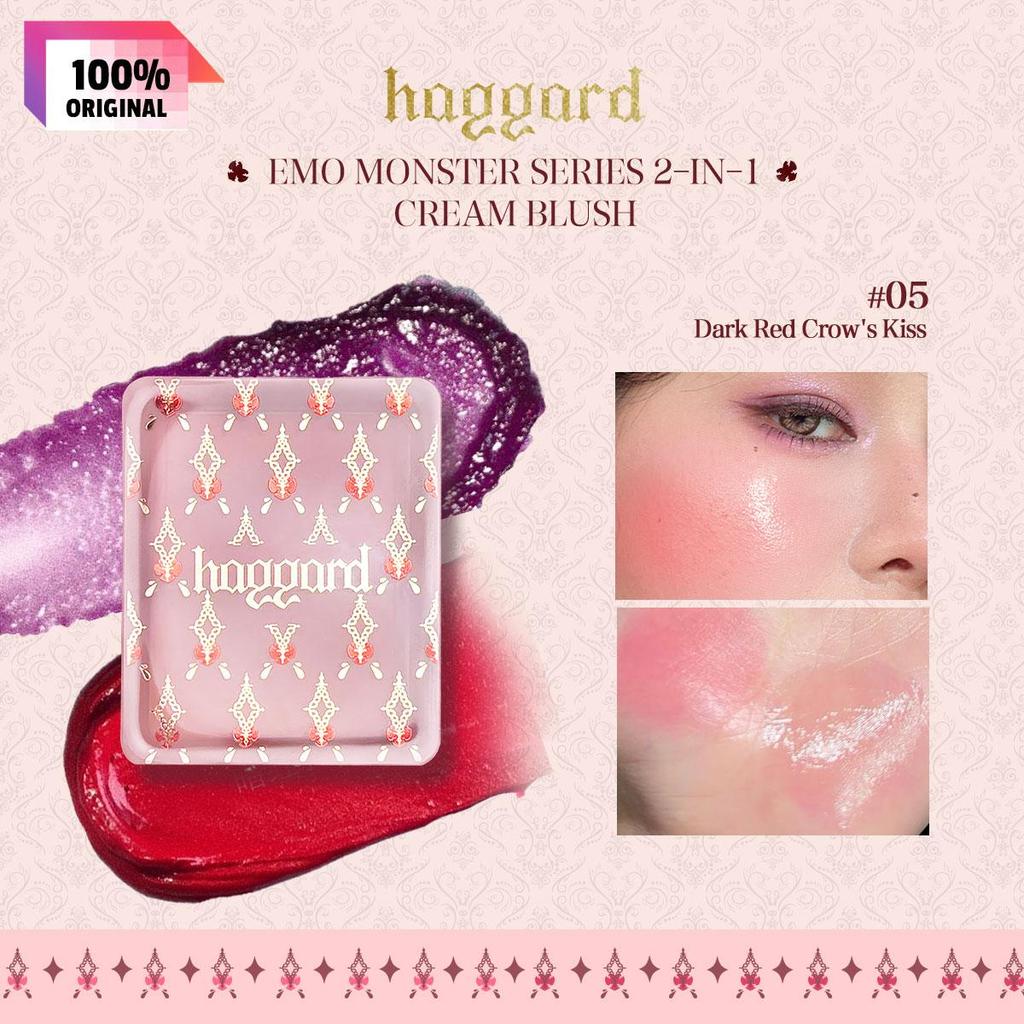 Haggard  emo monster Series 2-in-1 Cream Blush  7g/0.25 oz (7 Color Options)