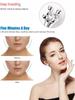 1 Pcs 4D Roller Face-lift Wrinkle Silver Y Shape Roller Facial Eye Neck Muscle Relaxation Slimming Massager Relaxation Tools
