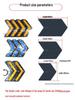 Luminous Arrow Traffic Sign for Karting Tracks, Parking Lots, and Garages