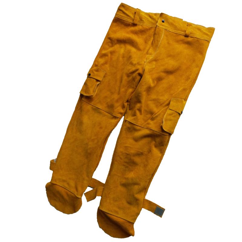 Kurtka spawalnicza ze skóry bydlęcej: Odporny na ciepło, Ochrona przed poparzeniem, Ochrona przed łukiem spawalniczym, Izolowana skóra dla spawaczy.