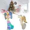 Outdoor Luminous Angel Statue Lights Decoration 2d Lighting Ornament Acrylic