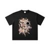 260 GSM Doppelgarn 32er Zählung 100% Baumwolle Pokemon V20 Druck Unisex Schweres Baumwoll-T-Shirt