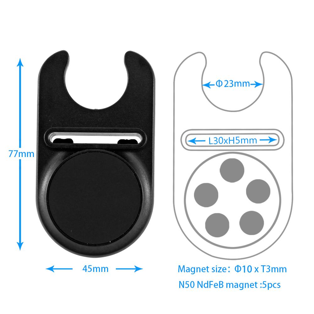Car Dashboard Magnetic Phone Holder, 360 Rotatable Car Phone Holder Mount, Dashboard Magnet Phone Holder Windshield Phone Stand
