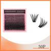 Volume Wispy Lash Clusters Fluffy D Curl 8 to 16mm Mink Eyelash Extensions for Party and Daily Wear