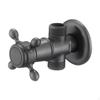 Bathroom Angle Stop Valve Control Sturdy Accessories Easy Installation Filling Copper for Kitchen