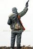 Alpine Miniatures 1/35 WWII German Waffen-SS Panzergrenadier Firing a Flare Pistol Resin Kit AM35324 (Person)
