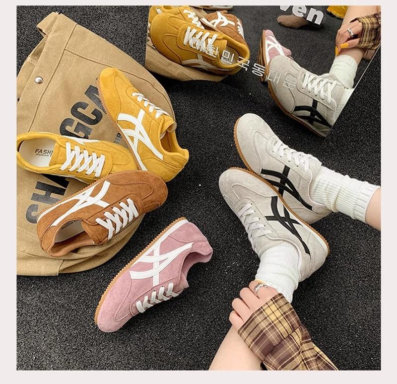 New Rainbow Bean Training Shoes Breathable Casual Sports Shoes Forrest Gump Shoes Bean Shoes Women