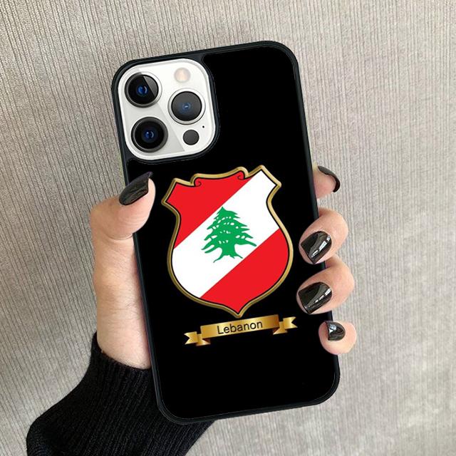 

Lebanon Flag Phone Case For iPhone 17 Air 16 15 14 plus 12 13 Pro max Soft Bumper Shell Cover coque iPhone 16pro max