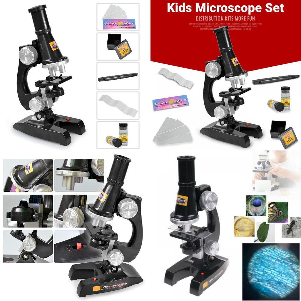 Miniature Biological Microscope For Kids Explore Science And Optics Stimulate Intelligence