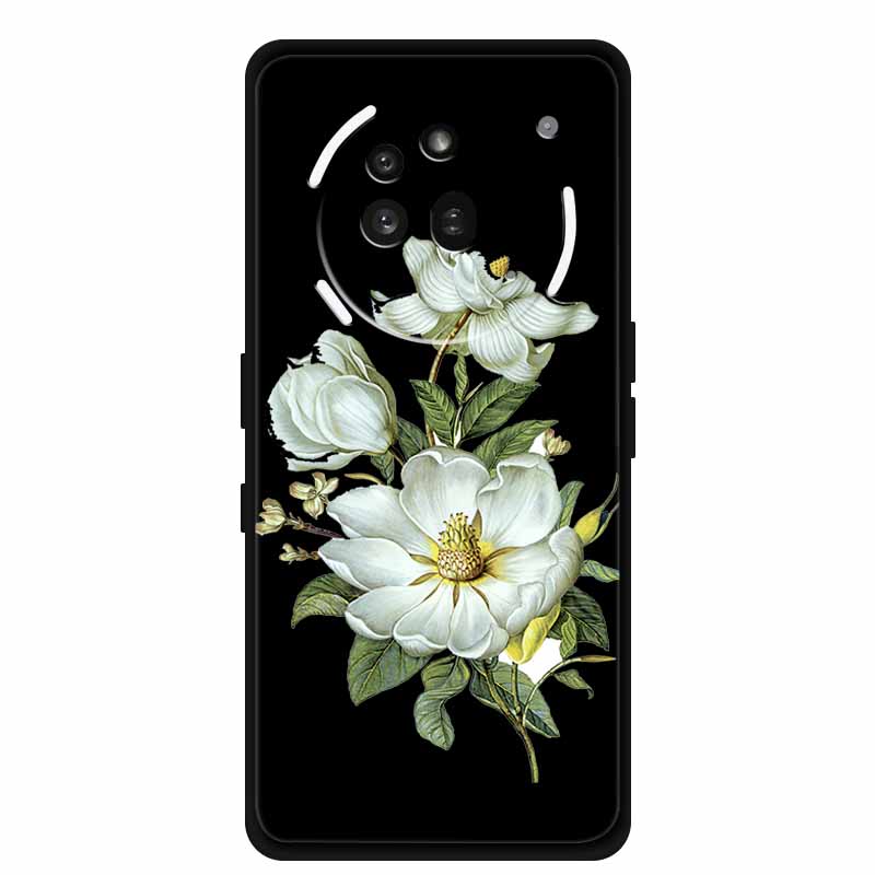 TPU Case For Nothing Phone 3A Pro Case 3 A Pro Funda Soft Black Silicone Back Cover For Nothing Phone3A Pro Cases Coque Cartoon
