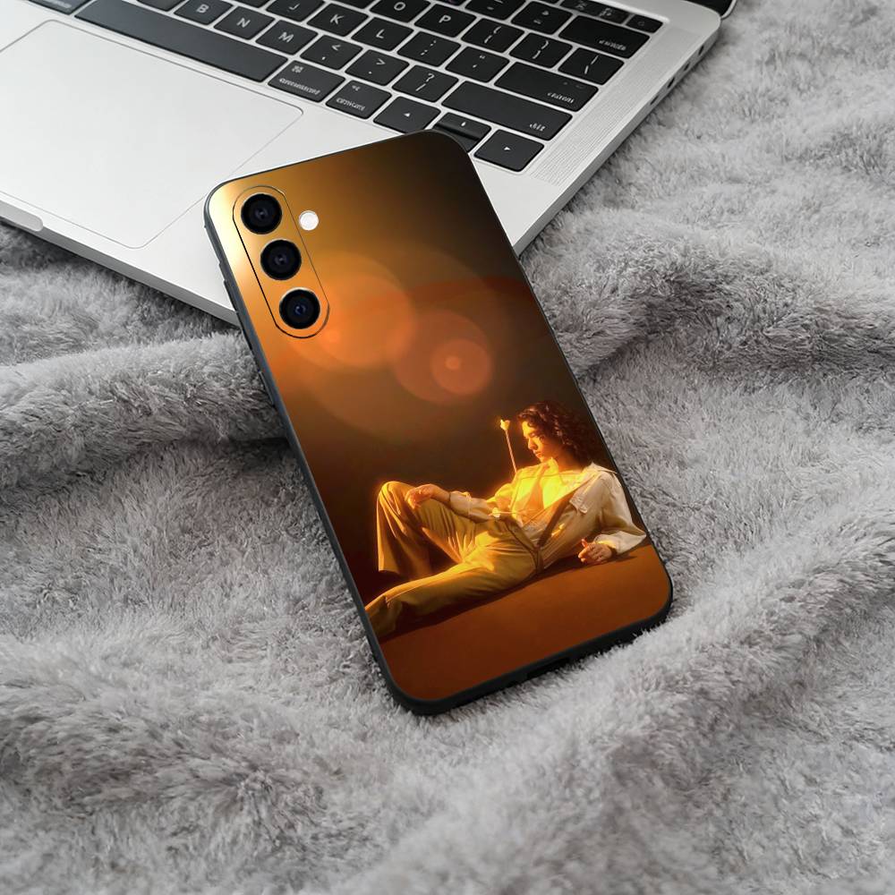 Indie Pop Singer C-C-onan-G- Gray Phone Case For Samsung Galaxy A73,A71 A72,A70,A53,A52,A51,Soft Silicone Black Cover