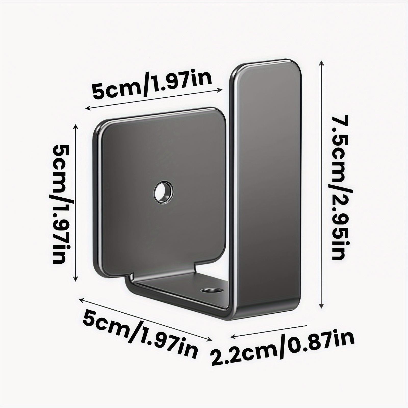 

No-Drill Wall Mount Router Storage Rack TV Network Fiber Set Topbox Holder Multi-Functional Media Device Shelf for ROKU/Router