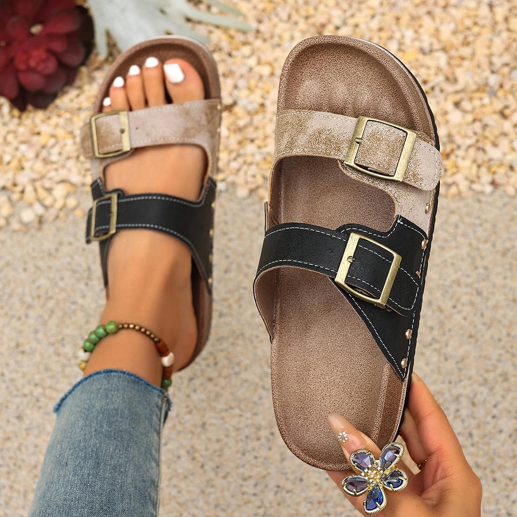 Heeled Shoes, Women's Shoes, Casual Shoes, Round-toe Slippers