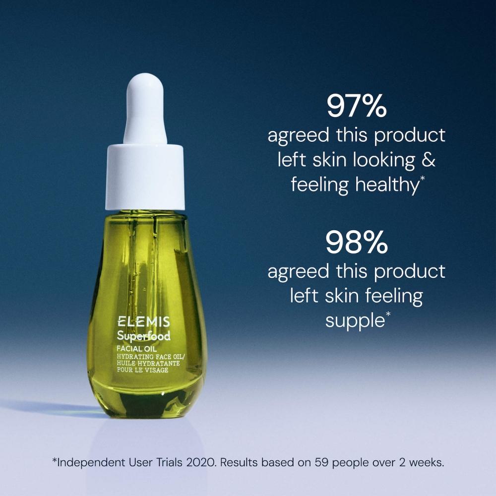 Elemis Superfood Feuchtigkeitsspendendes Gesichtsöl 0,5 oz 15 ml