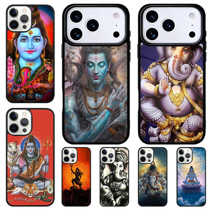 Lord Shiva Hindu God Buddha India Phone Case for iPhone 17 Air 16 15 11 12 14 13 Pro Max Shockproof Cover