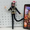 Michael Jackson Christmas Plush Collectible With Poseable Skeleton For Fans