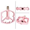 Rutschfeste Rennradpedale Mountainbike-Pedale Aluminiumlegierungs-Pedale 3 Lager Breite Flache Fahrradpedale