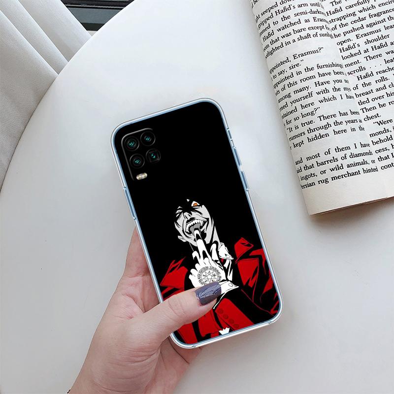 BH27 H-Hellsing Transparent Phone Case for Samsung Galaxy A04 A04S A14 A23 A34 A54 M23 M33 M52 M53