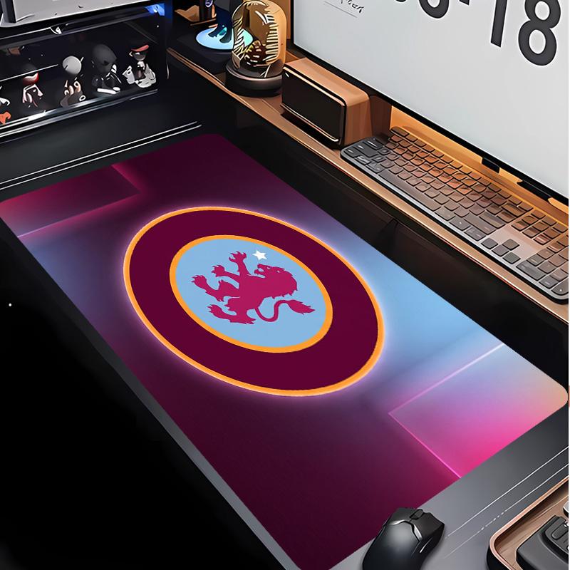 Tappetino per Mouse Stampa Calcio Aston Villa Non?Tappetino Antiscivolo in Gomma per Scrivania Impermeabile Mousepad da Gioco per Laptop Ufficio Desktop