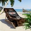 Fulham FC Print Beach Towel, Large Soft Quick Dry Towel for Beach Camping Swimming