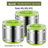 Kuangcai 3-Piece Insulated Lunch Box Set - Large Capacity Portable Thermos for Food