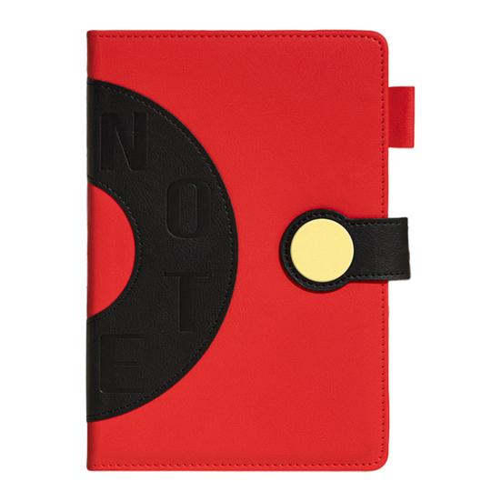 2026 Schedule Planner Notepad A5 Magnetic Closure Planner Color-Blocked Productivity Notebook with 12-Month Organizer