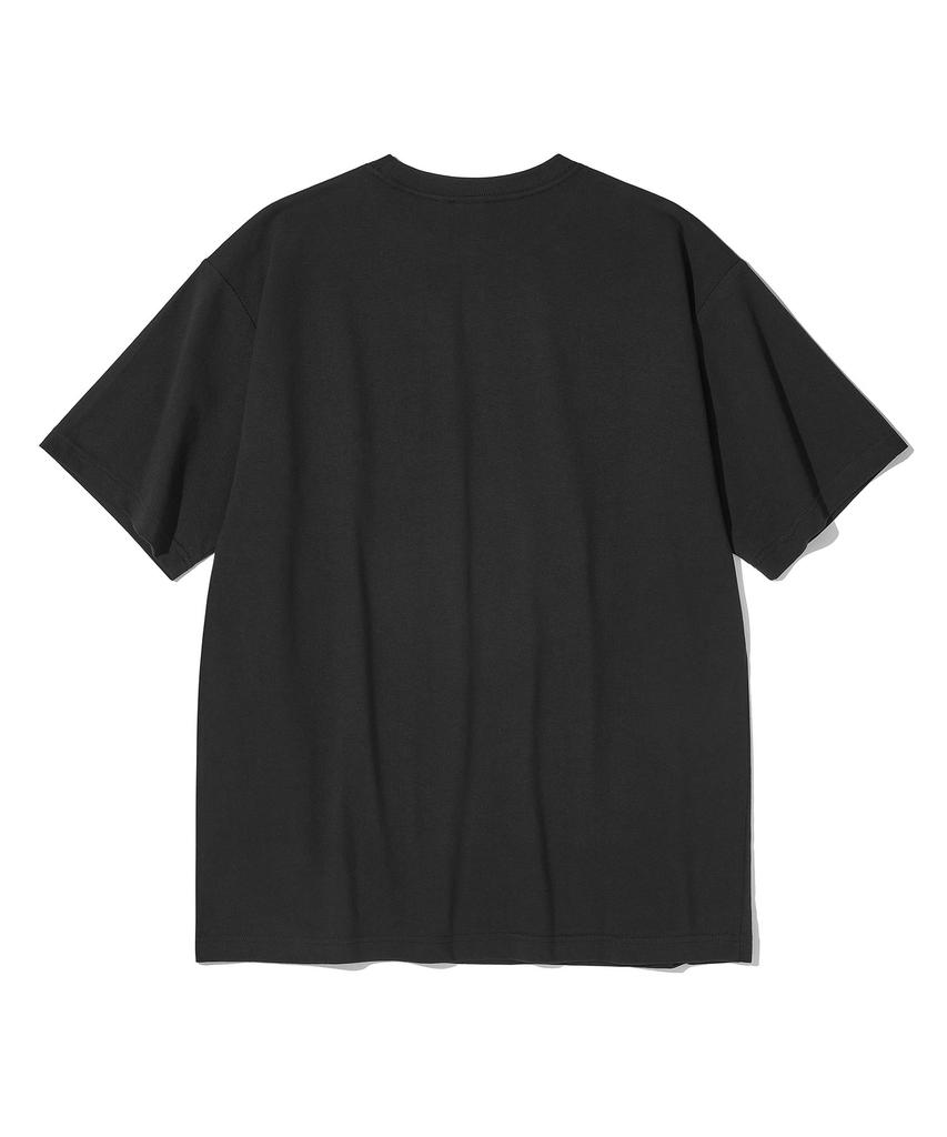 Urban Ditype Union Jack Applique T-Shirt_Black