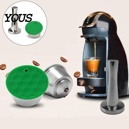 Capsula da Caffè Riutilizzabile in Acciaio Inossidabile per Macchina Dolce Nespresso