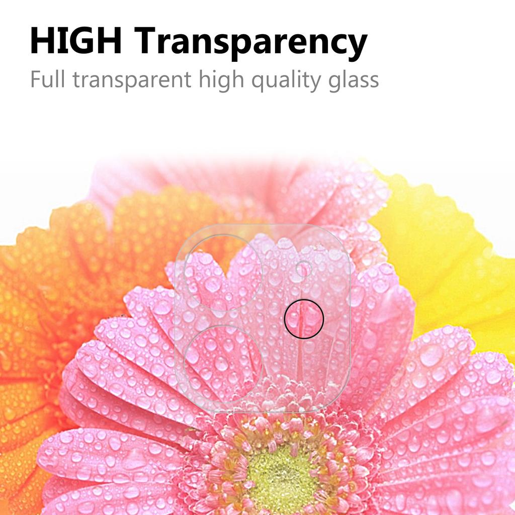 2.5D 9H Arc Edge Tempered Glass Screen Protector+Camera Lens Film for iPhone 12